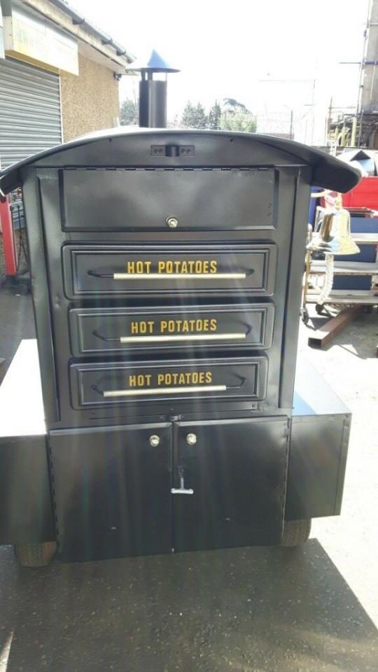 JACKET POTATO OVEN ON WHEELS RECONDITIONED Second Hand Catering Equipment RH67AY Horley, Surrey